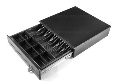 Μαύρα συρτάρι μετρητών κλειδώματος USB/κιβώτιο μετρητών μετάλλων με την κλειδαριά 5 διαμερίσματα του Μπιλ 410E